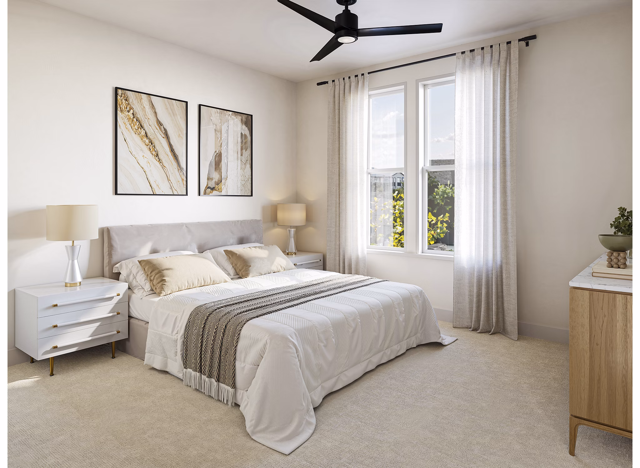 rendering at Chorus Asheville Apartments