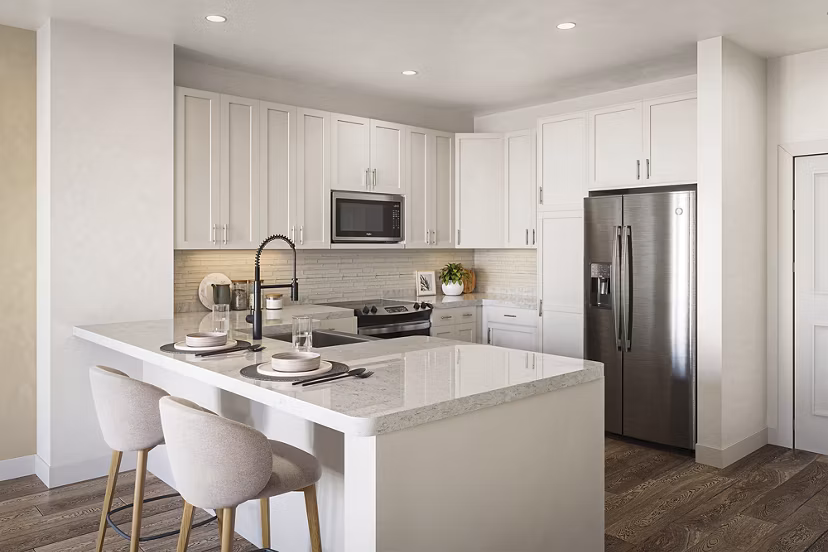 rendering at Chorus Asheville Apartments