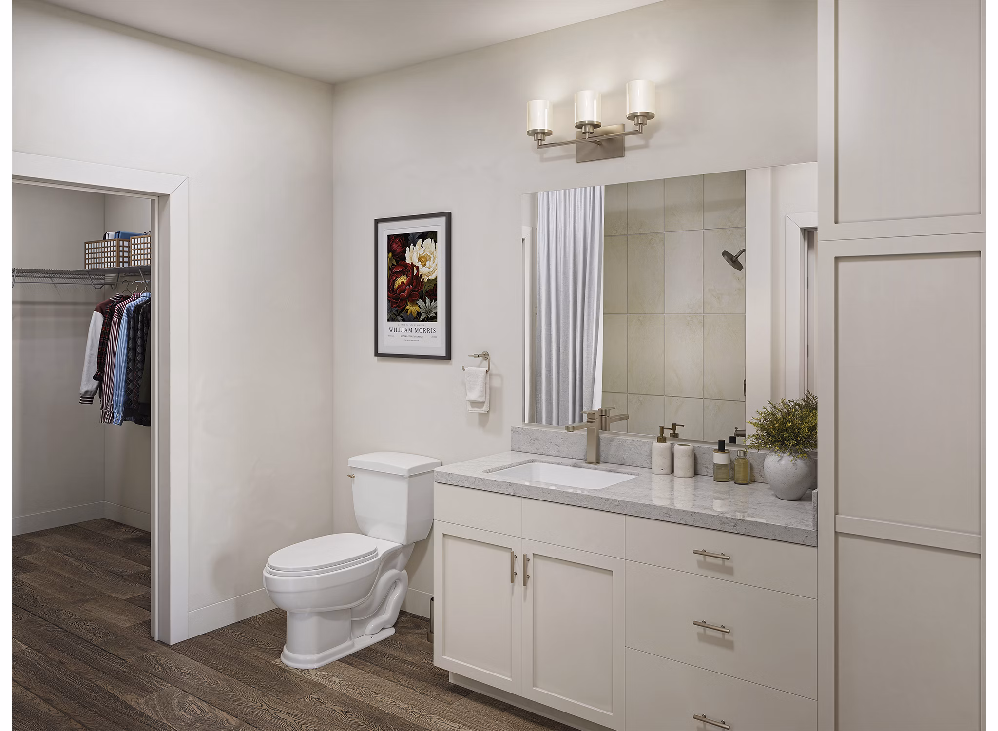 rendering at Chorus Asheville Apartments