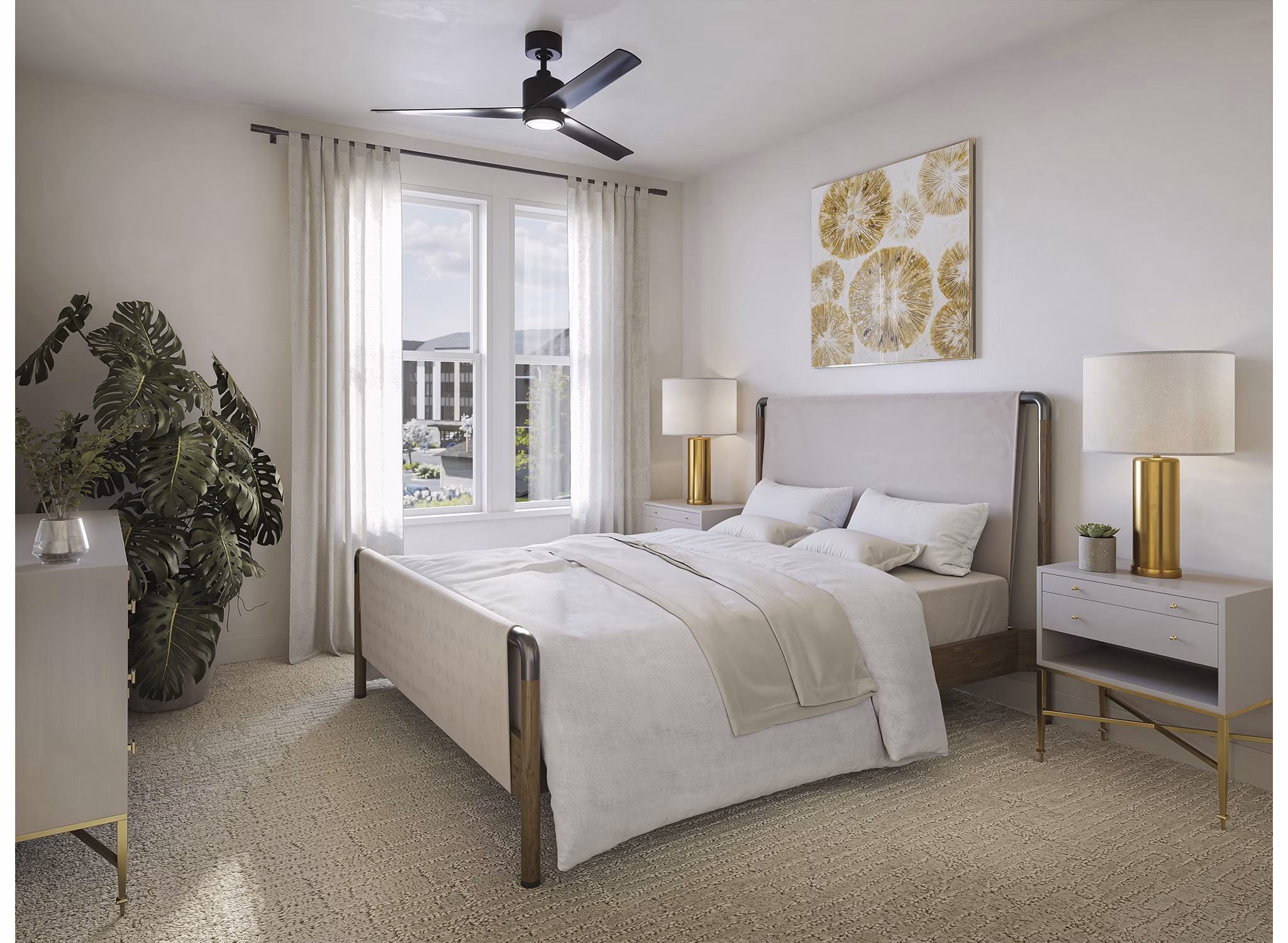 rendering at Chorus Asheville Apartments