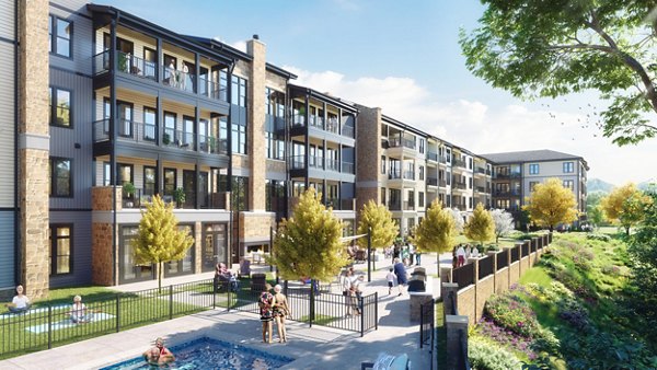 rendering at Chorus Asheville Apartments