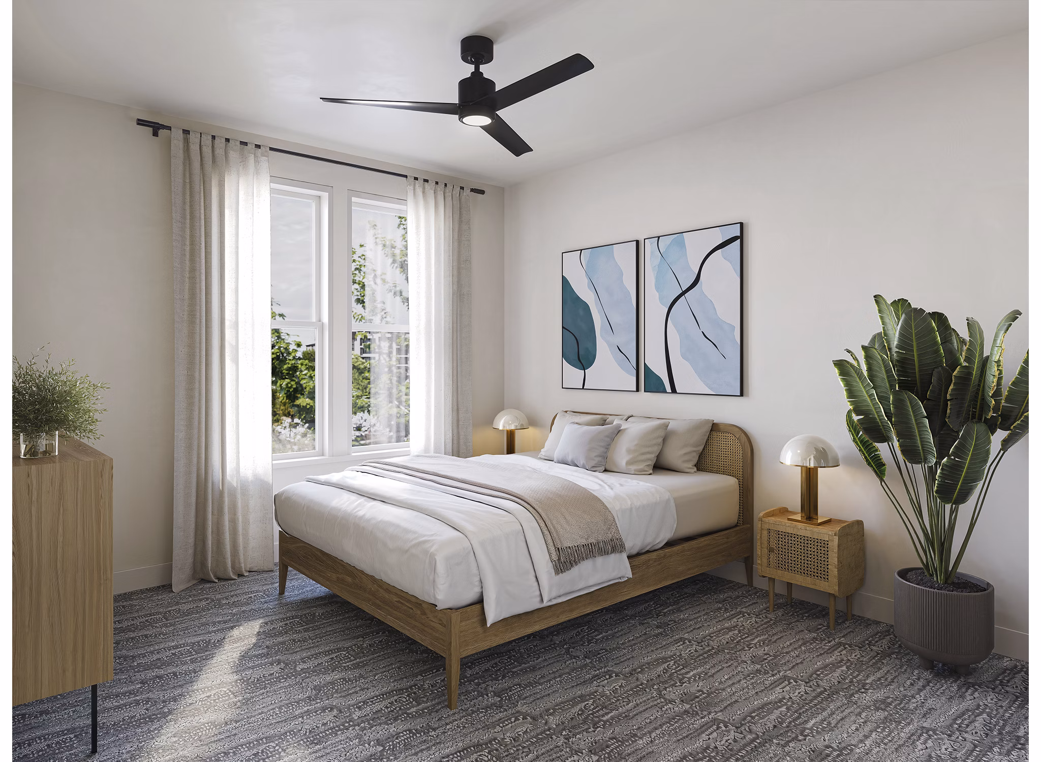 rendering at Chorus Asheville Apartments