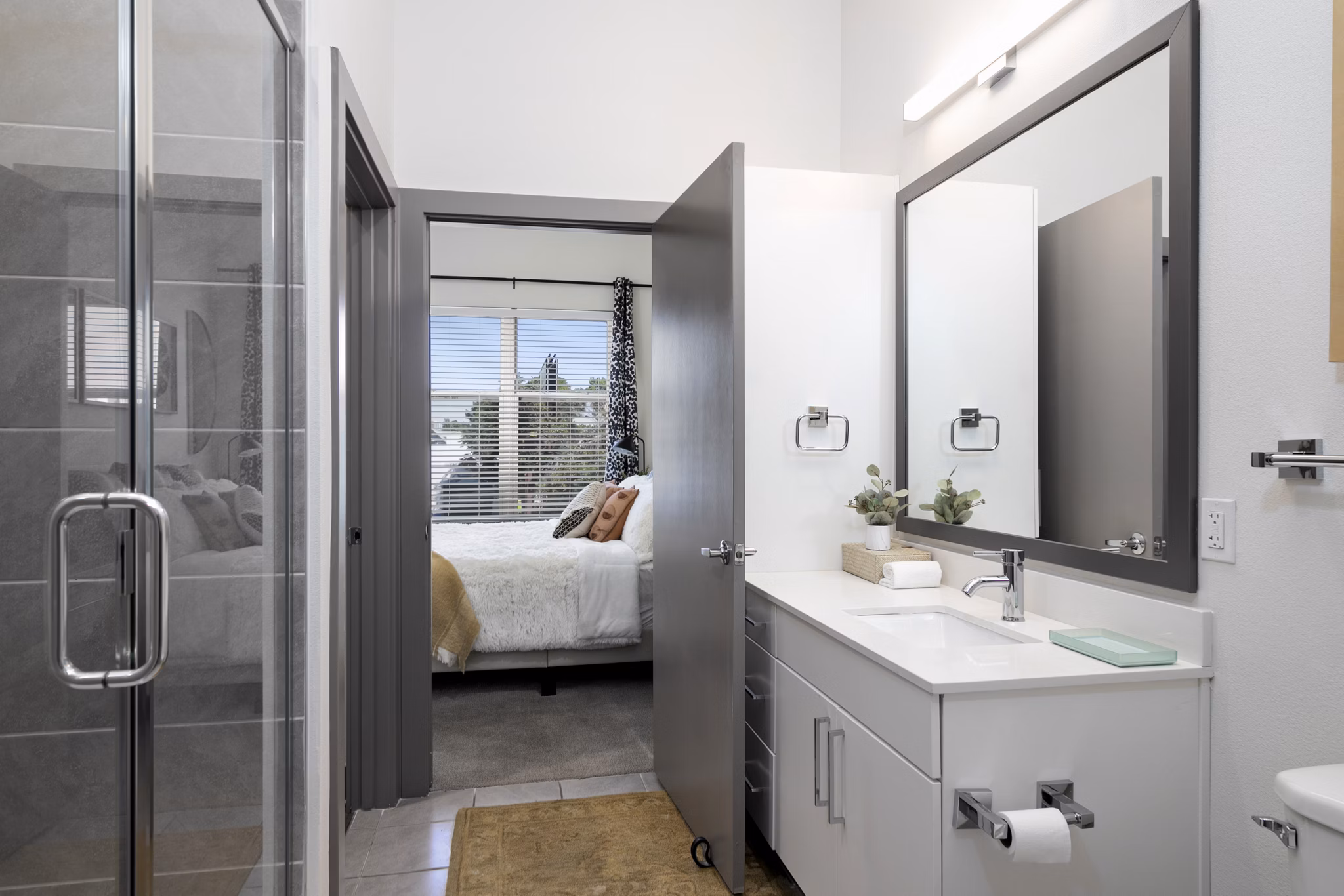 bathroom at RYE SoBo Apartments 
