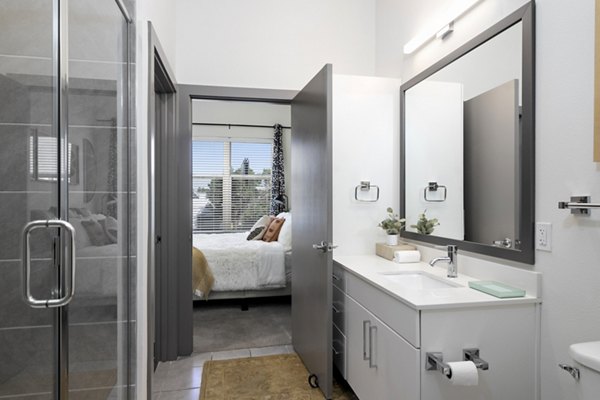 bathroom at RYE SoBo Apartments 