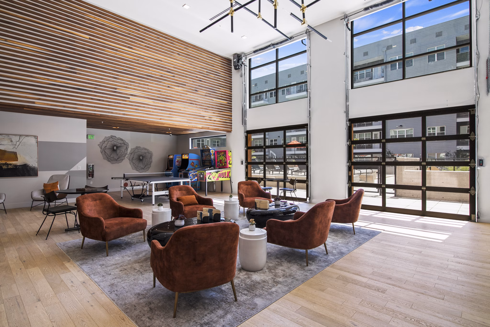 clubhouse at RYE SoBo Apartments 