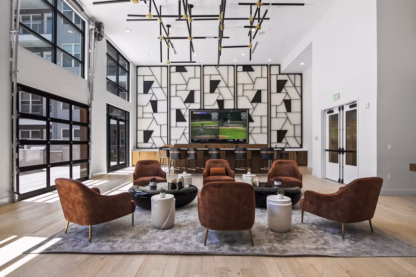 clubhouse at RYE SoBo Apartments 