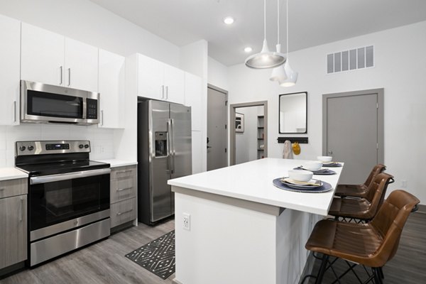 dining room at RYE SoBo Apartments 