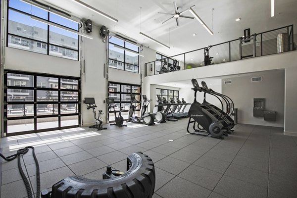 fitness center at RYE SoBo Apartments 