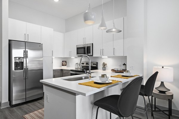 kitchen at RYE SoBo Apartments 