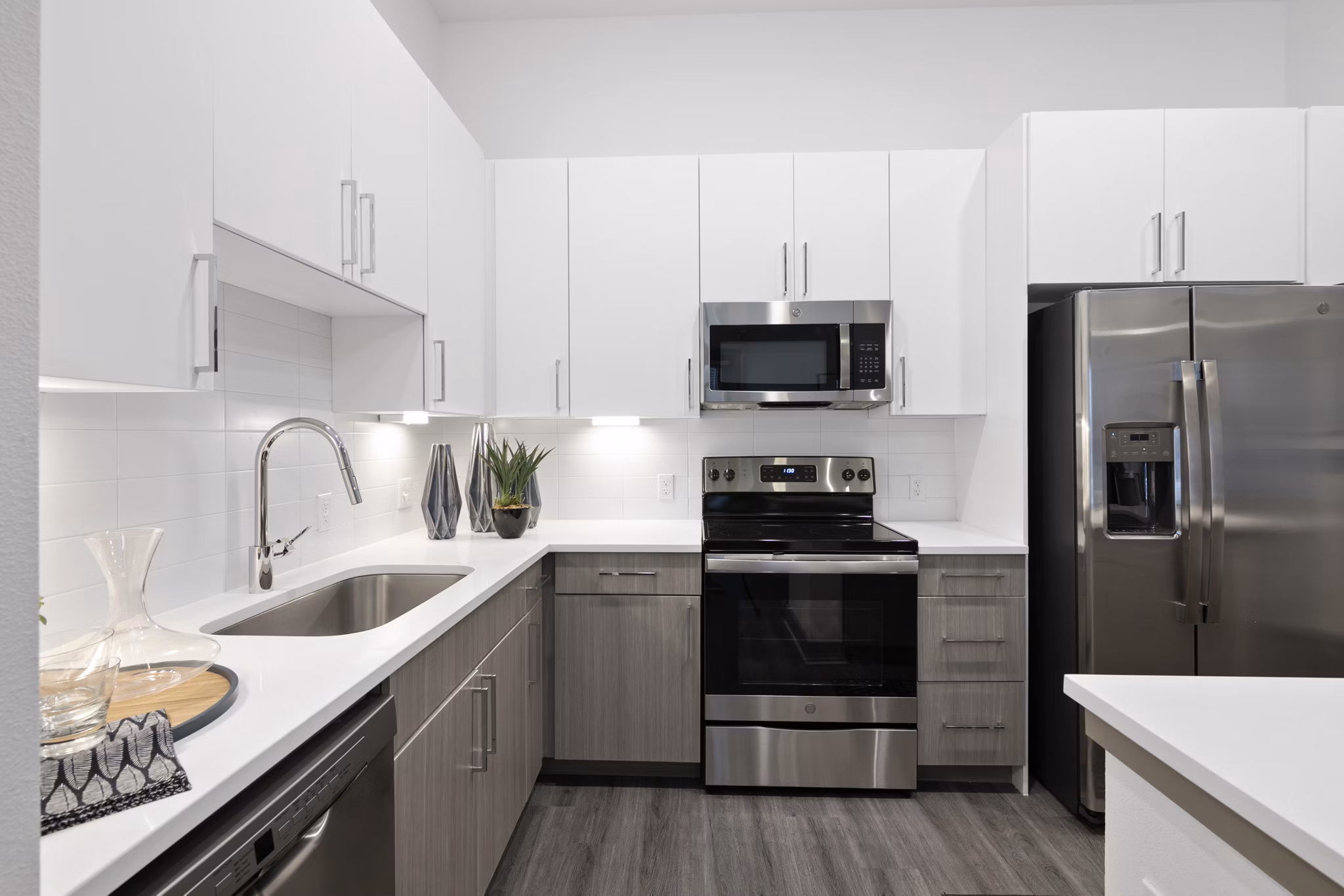kitchen at RYE SoBo Apartments 