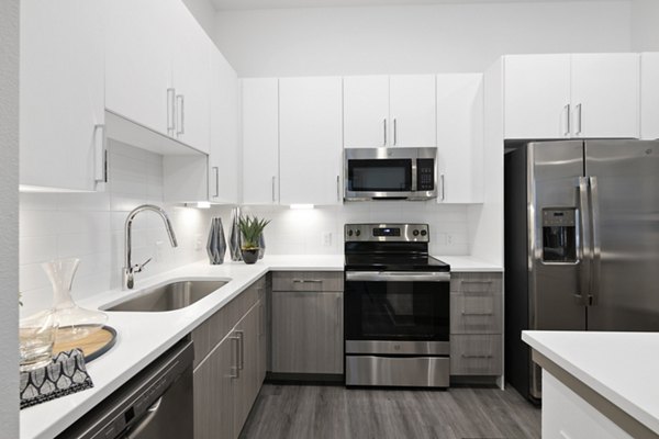kitchen at RYE SoBo Apartments 