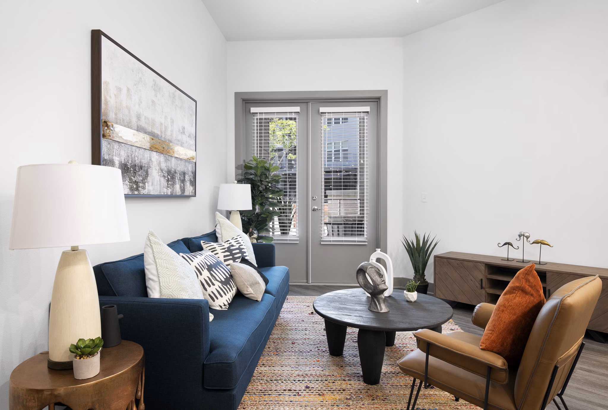 living room at RYE SoBo Apartments 