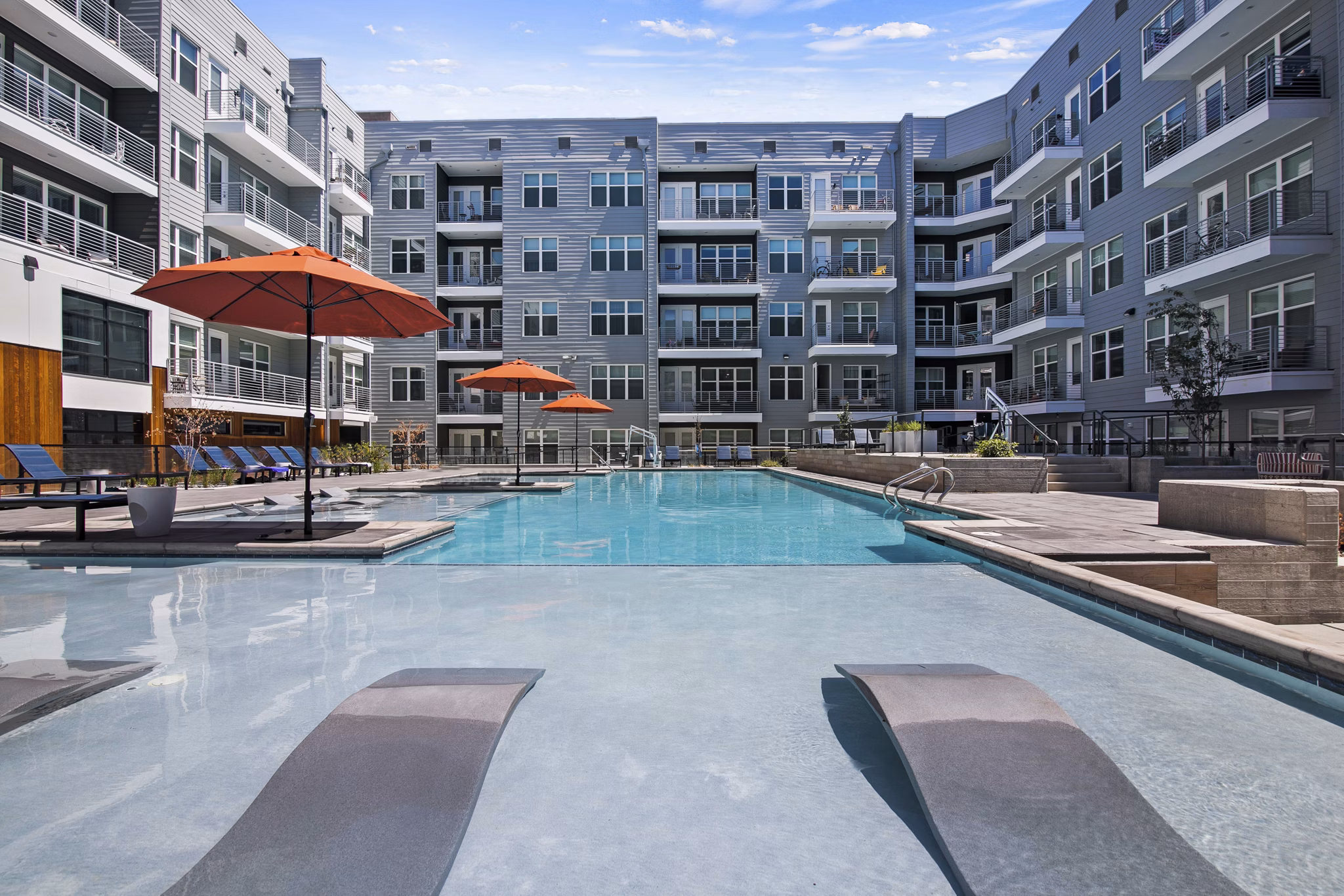 pool at RYE SoBo Apartments 