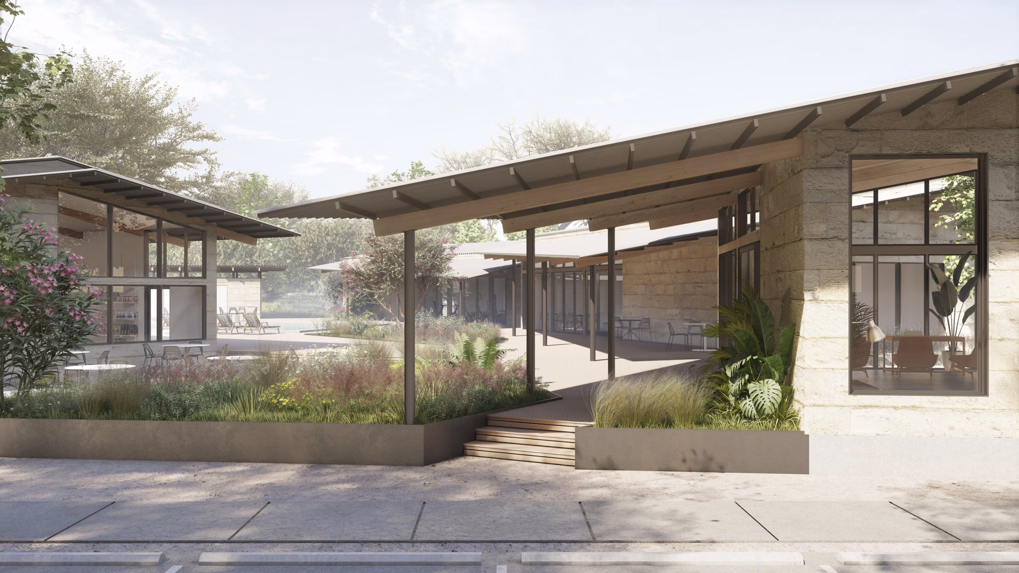 rendering at Sonora Apartments