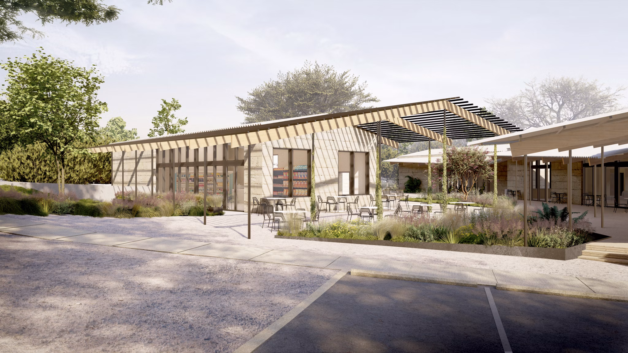 rendering at Sonora Apartments
