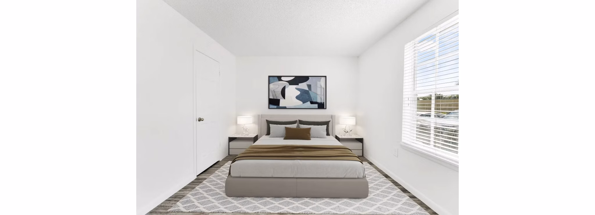 bedroom at Las Palmas Apartments 