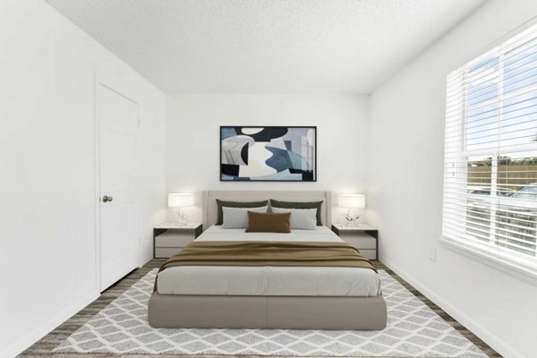 bedroom at Las Palmas Apartments 
