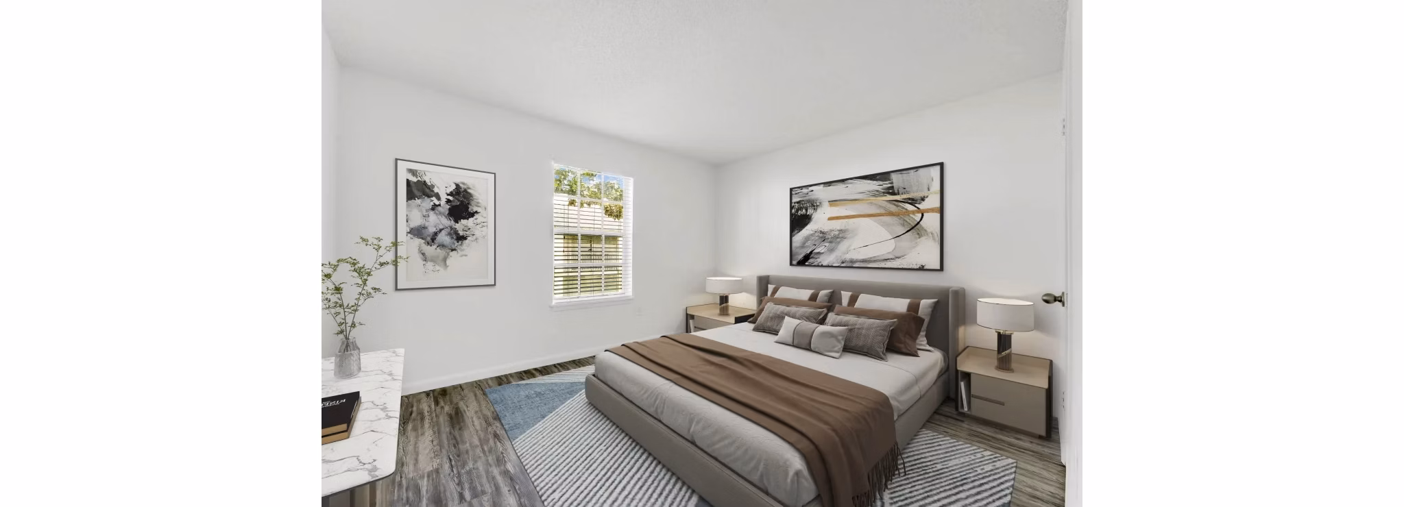 bedroom at Las Palmas Apartments 