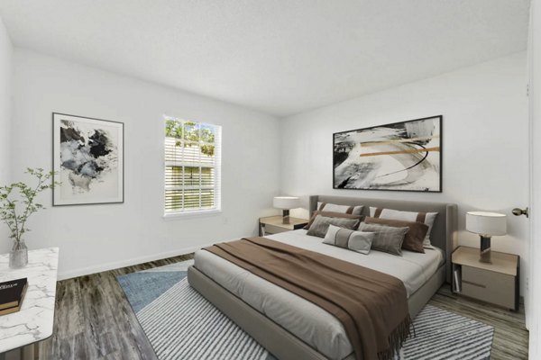 bedroom at Las Palmas Apartments 