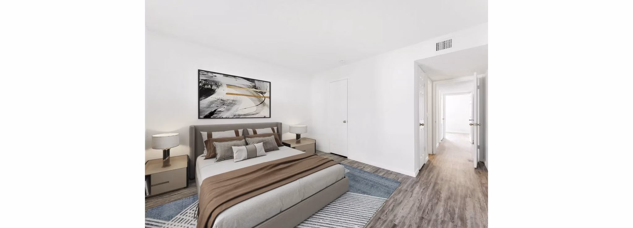 bedroom at Las Palmas Apartments 