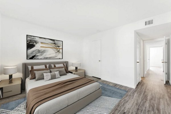 bedroom at Las Palmas Apartments 