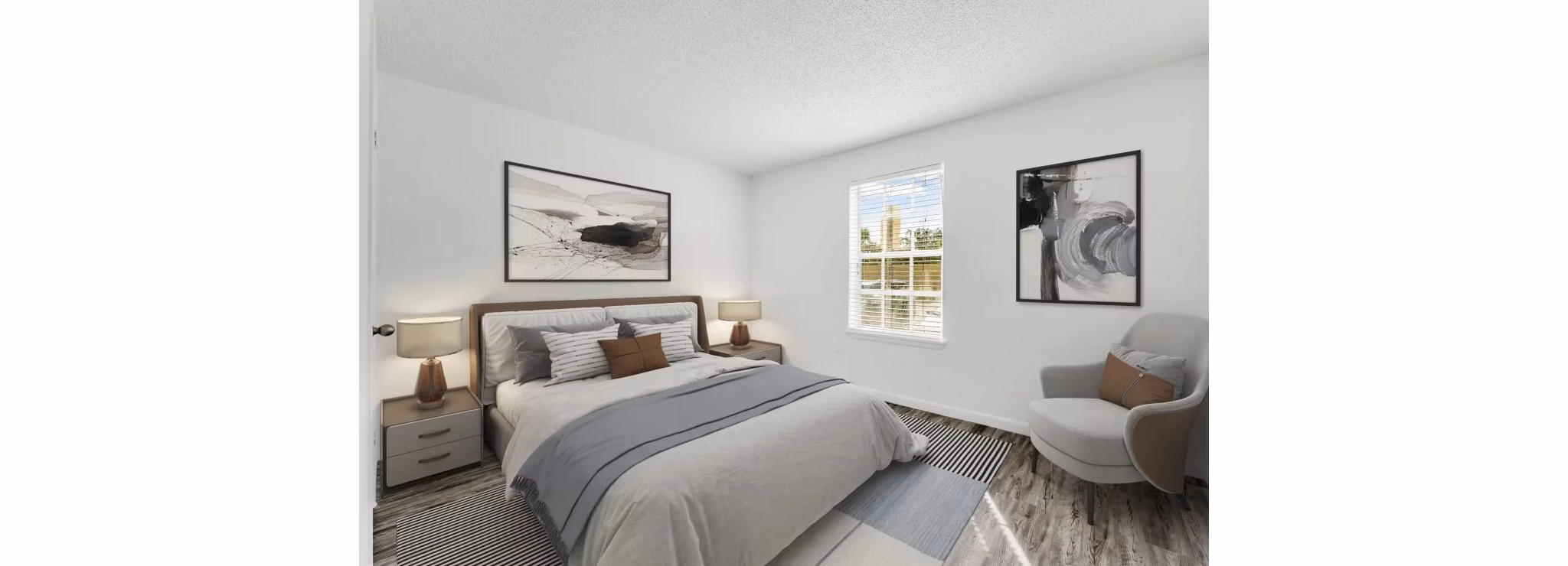 bedroom at Las Palmas Apartments 