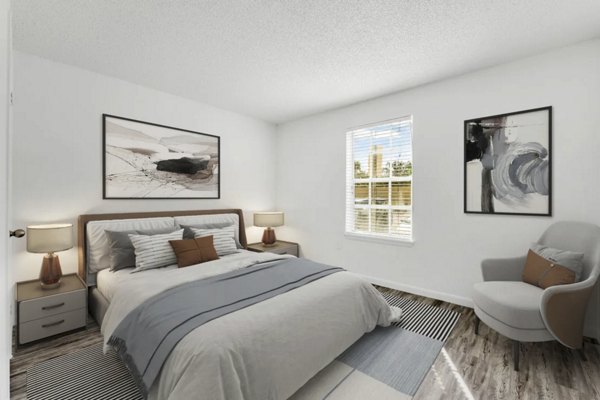 bedroom at Las Palmas Apartments 