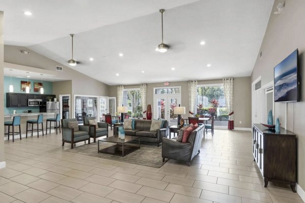 clubhouse at Las Palmas Apartments 