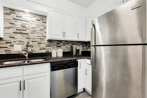 kitchen at Las Palmas Apartments 