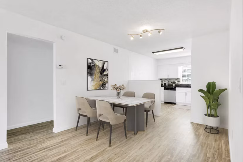 living room at Las Palmas Apartments 