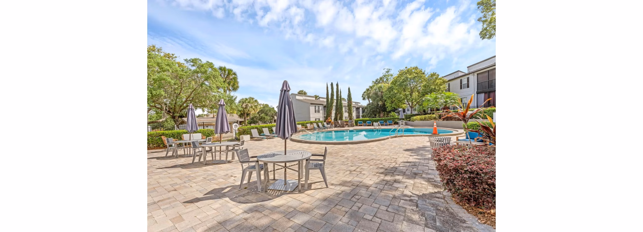 pool at Las Palmas Apartments 