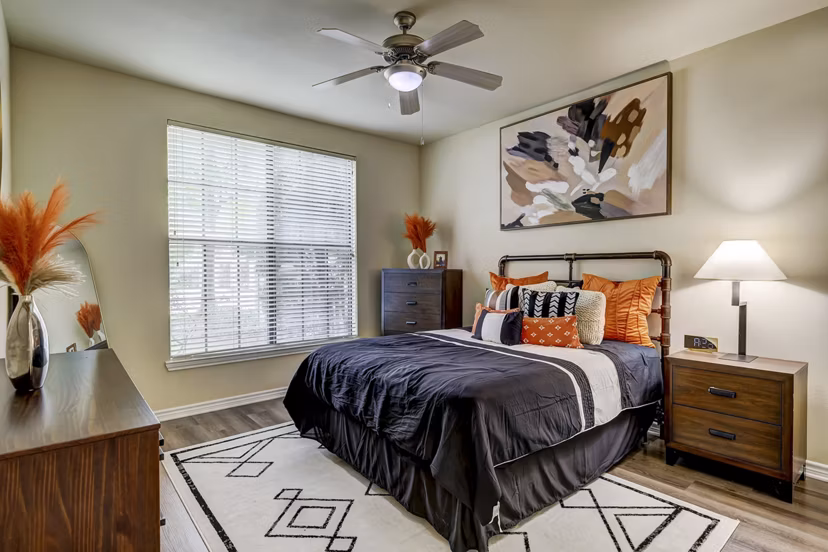 bedroom at Paramount at Cedar Lodge Apartments