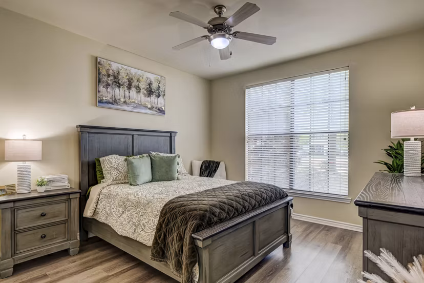 bedroom at Paramount at Cedar Lodge Apartments