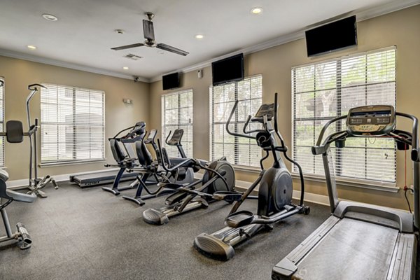 fitness center at Paramount at Cedar Lodge Apartments