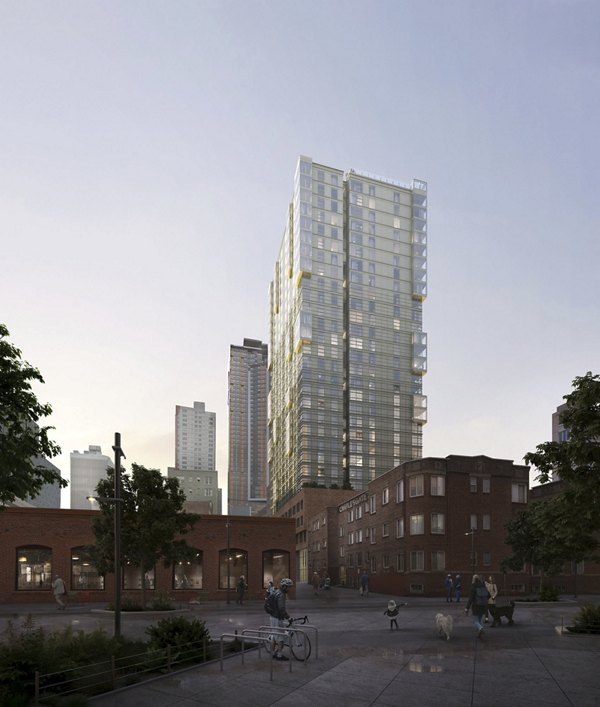 rendering at Kaye Apartments