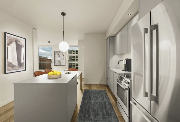rendering at Kaye Apartments