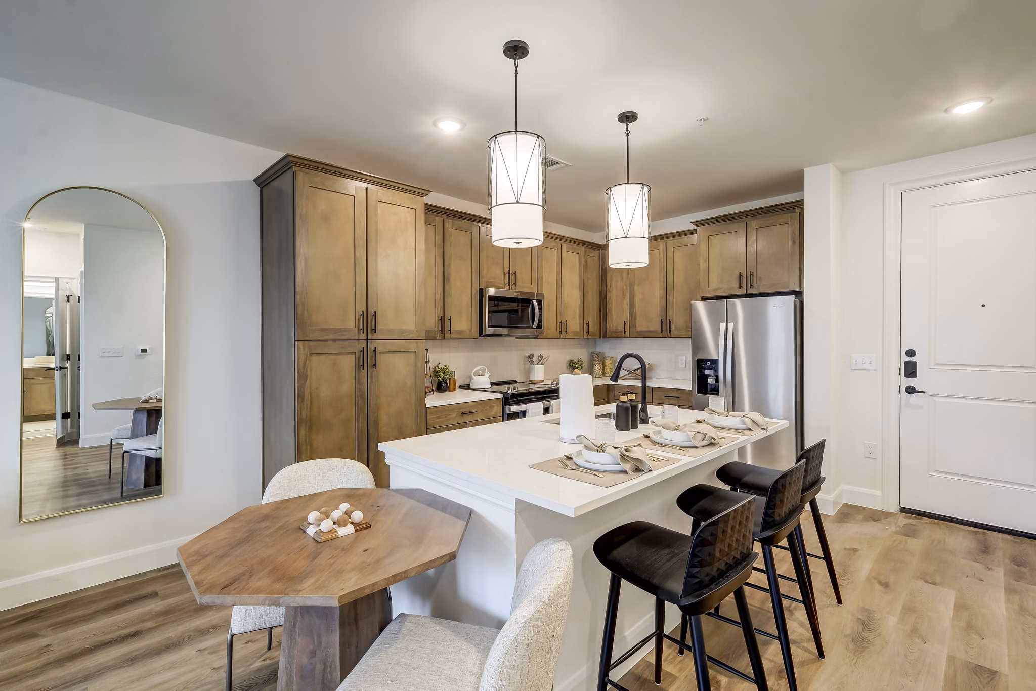 kitchen at Asher Towne Lake Apartments