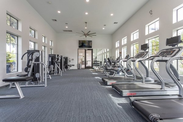 fitness center at Estates at Bee Cave Apartments