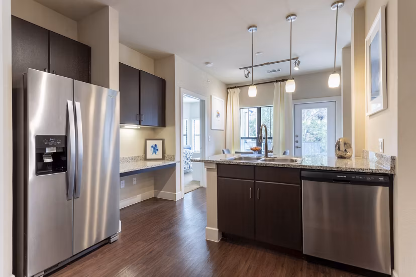 kitchen at Estates at Bee Cave Apartments