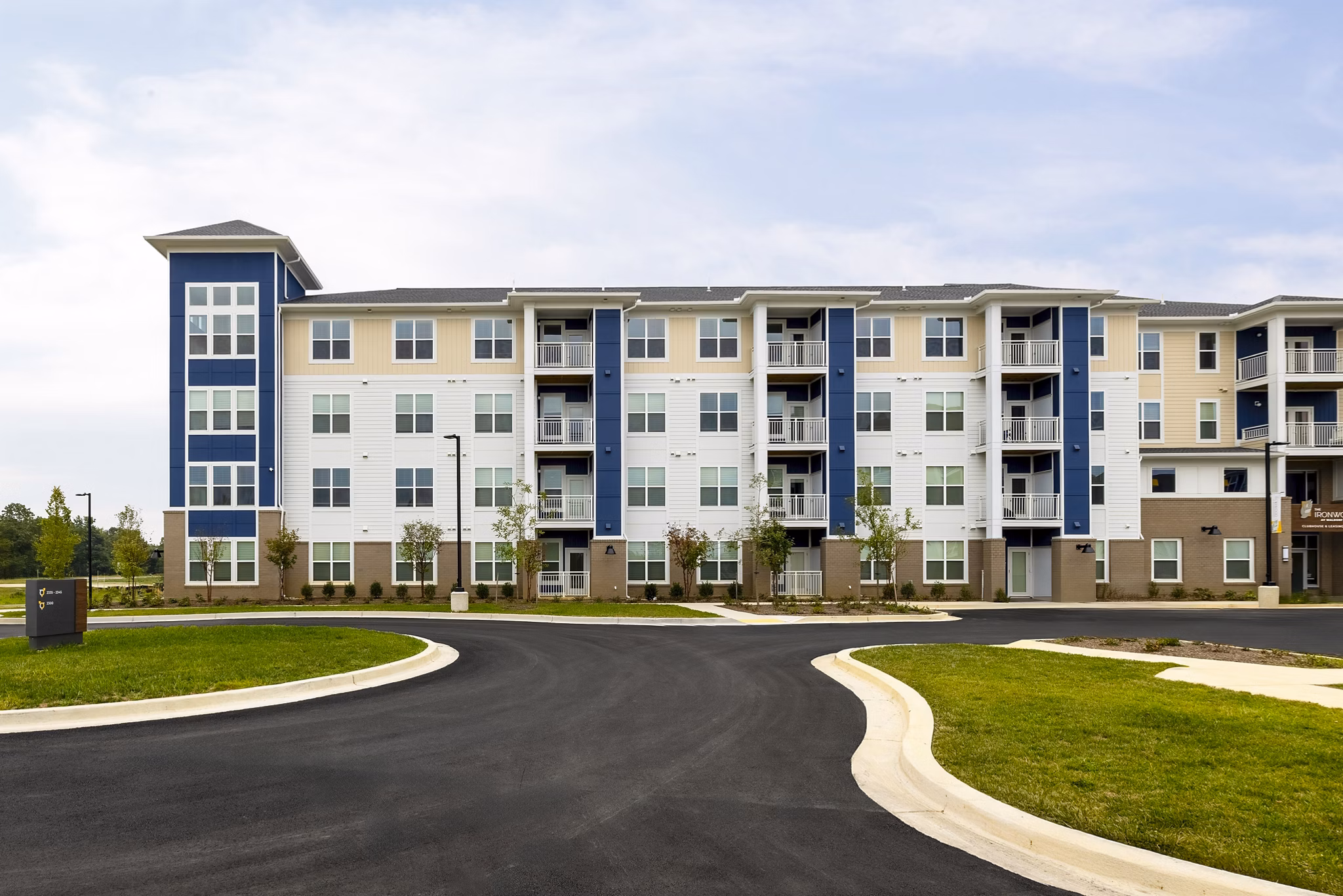building at The Ironwood Apartments