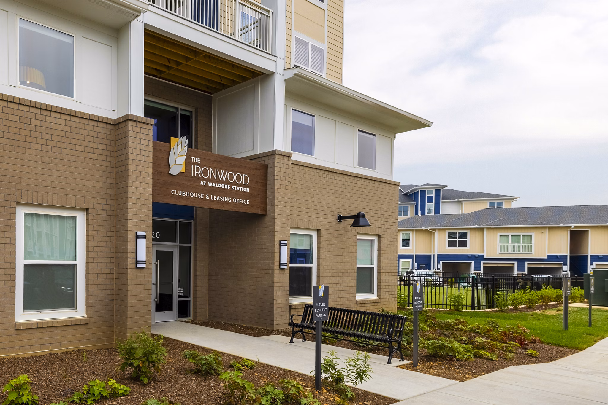 building at The Ironwood Apartments