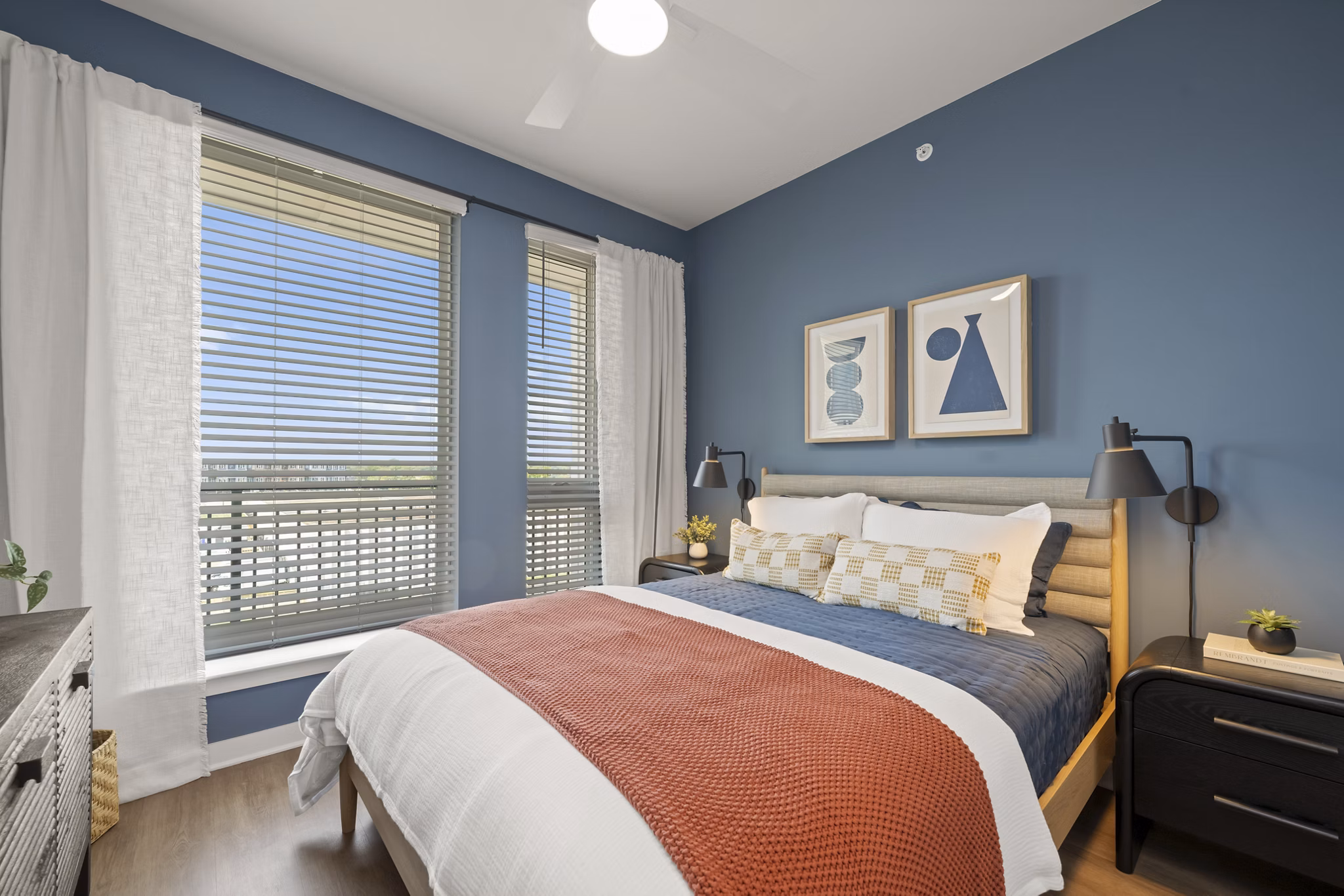 bedroom at Sorella Apartments
