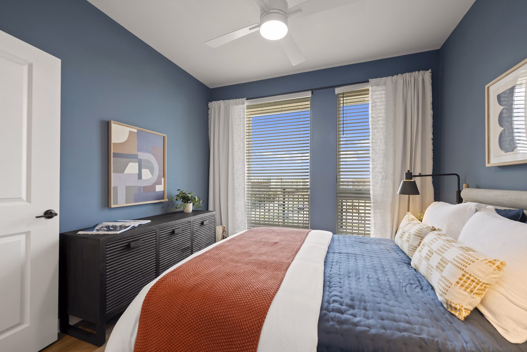 bedroom at Sorella Apartments