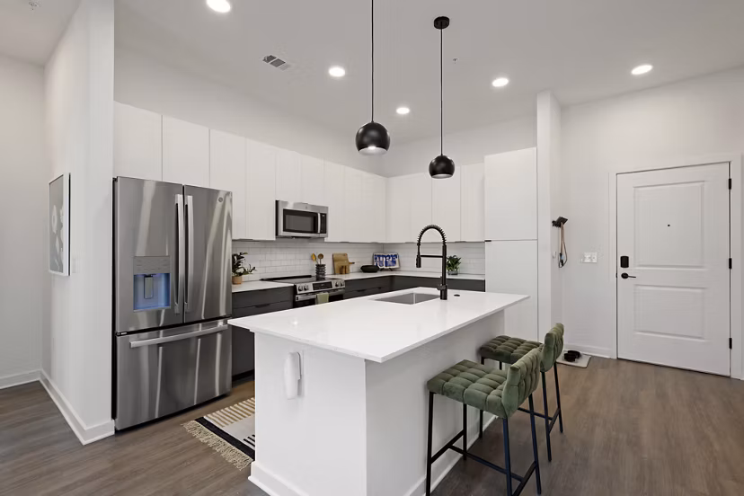 kitchen at Sorella Apartments