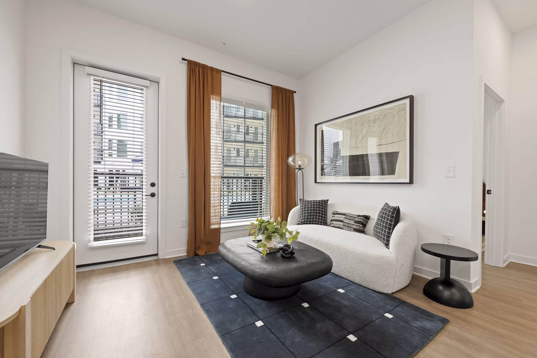 living room at Sorella Apartments