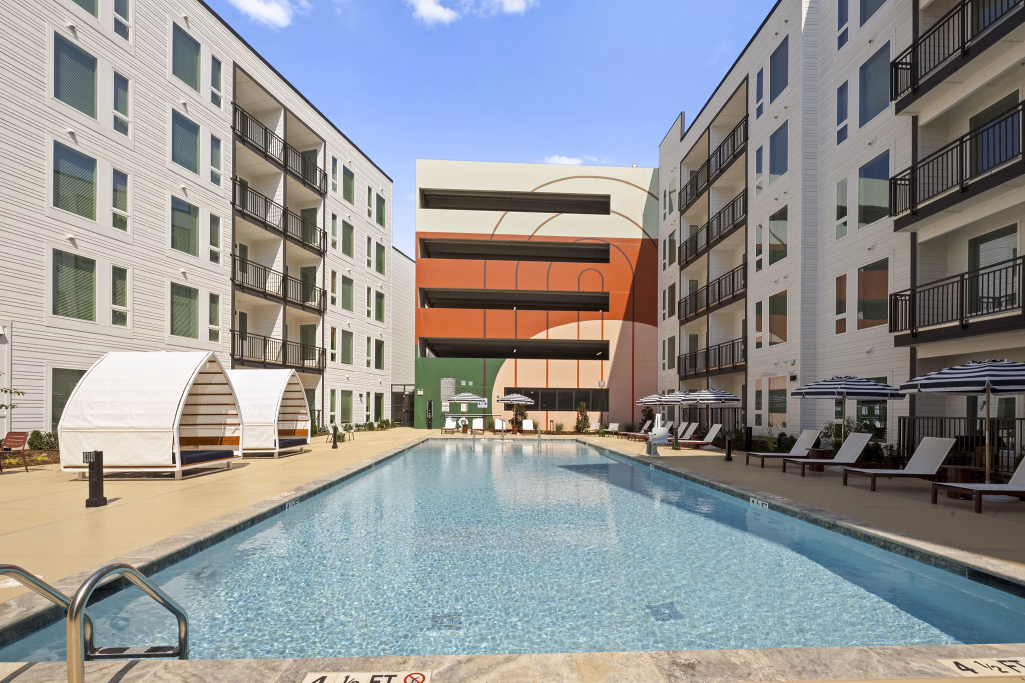pool at Sorella Apartments