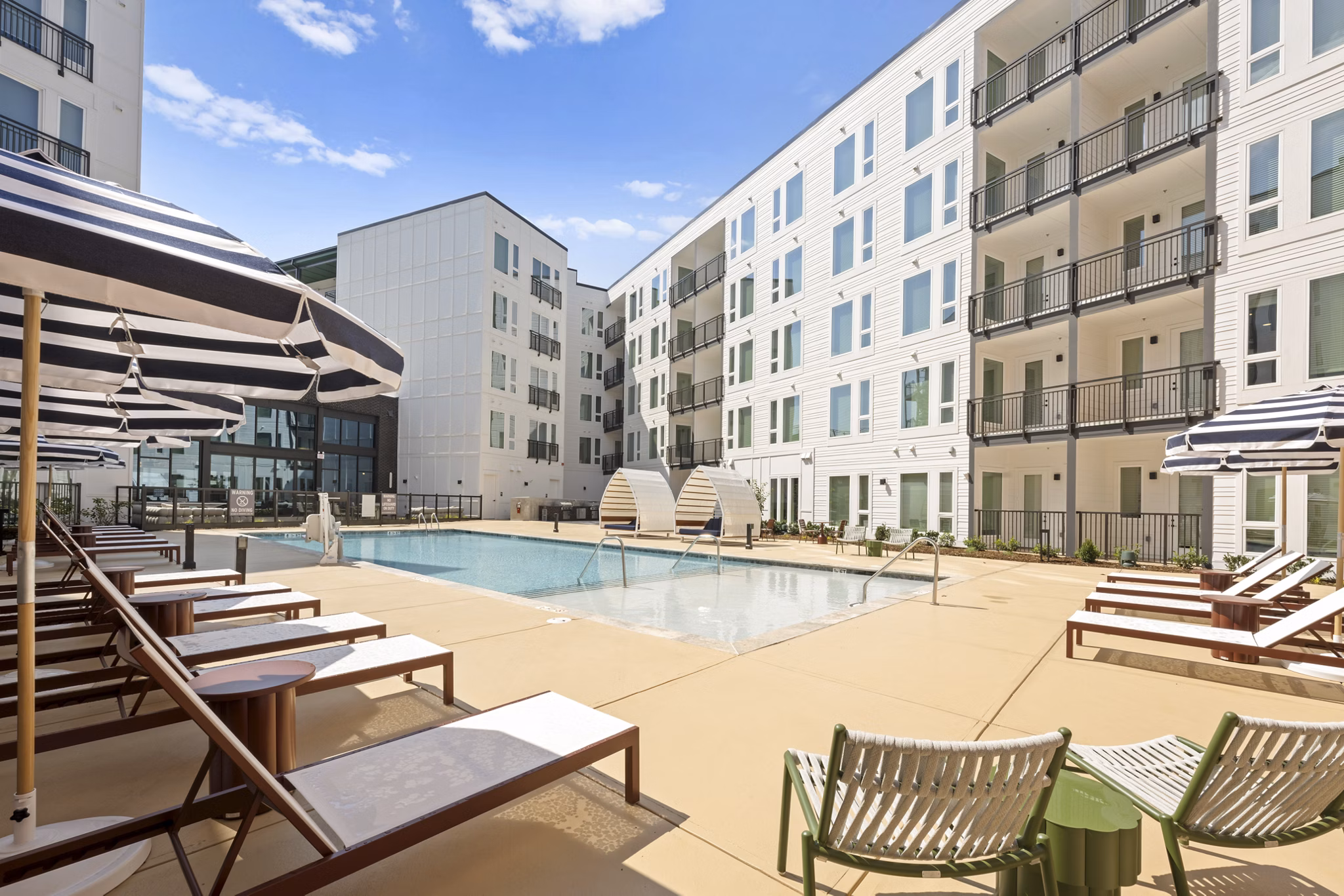 pool at Sorella Apartments