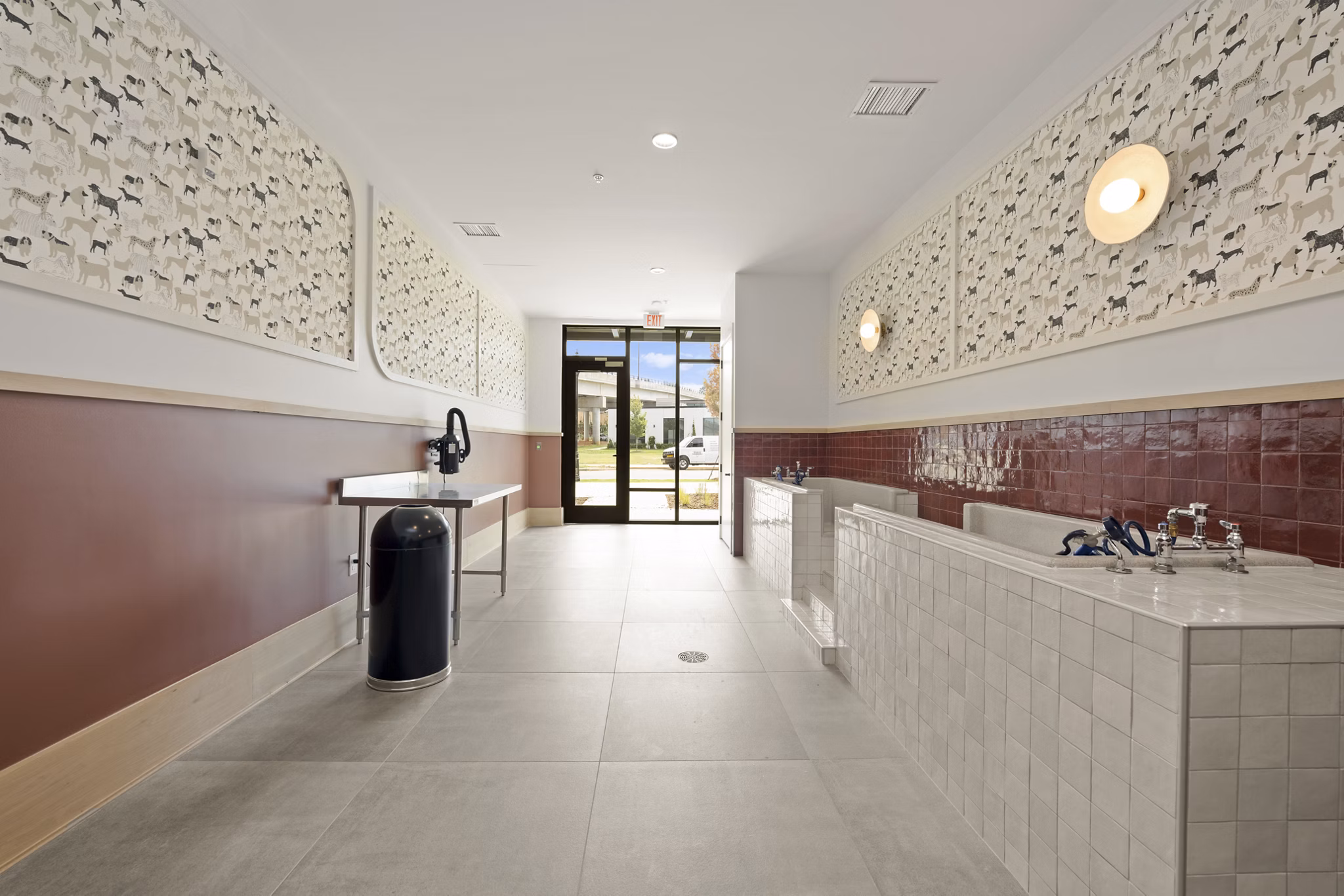 dog wash station at Sorella Apartments