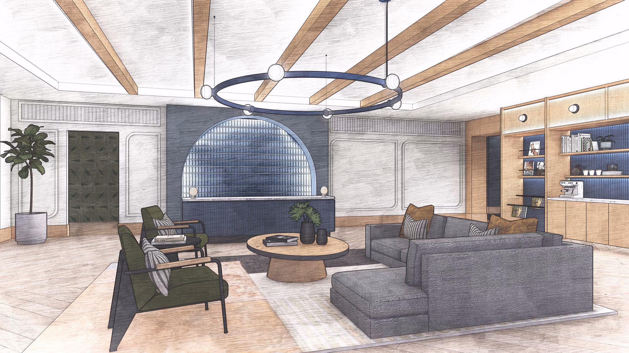 rendering at Sorella Apartments