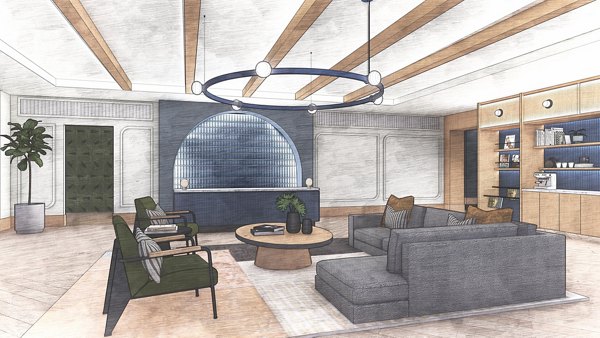 rendering at Sorella Apartments